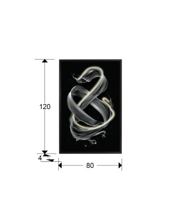 CINETIC- CUADRO LUZ LED 80X120